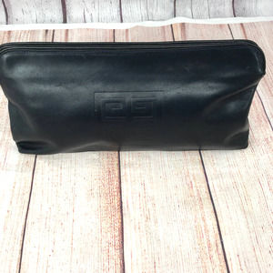 Givenchy(Sac) Navy blue leather Clutch